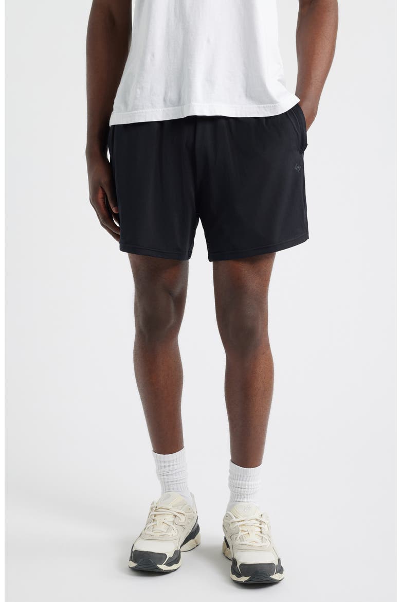 DNA Performance Mesh Shorts, Main, color, JET BLACK