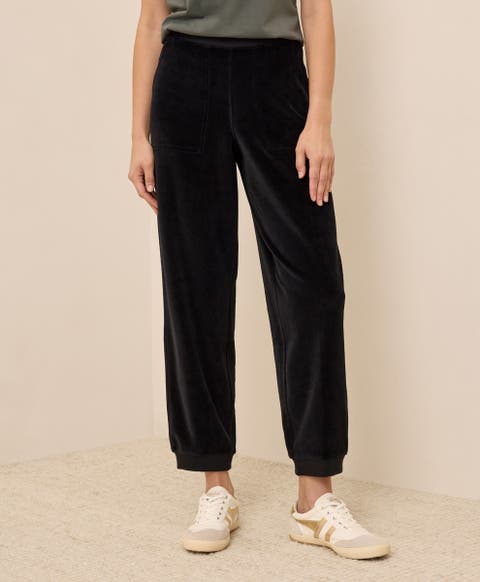Organic Cotton Pure Velour Relaxed Sweatpant