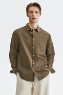 H&M Relaxed Fit Linen-blend Shirt