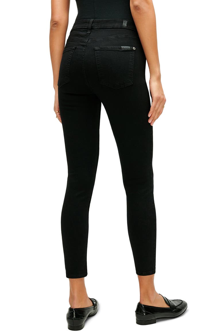 Ankle Skinny Jeans, Alternate, color, BLACK