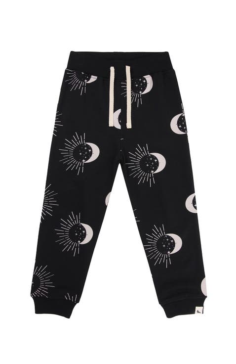 Organic Cotton Astrology Print Joggers (Toddler, Little Kids, Big Kids)