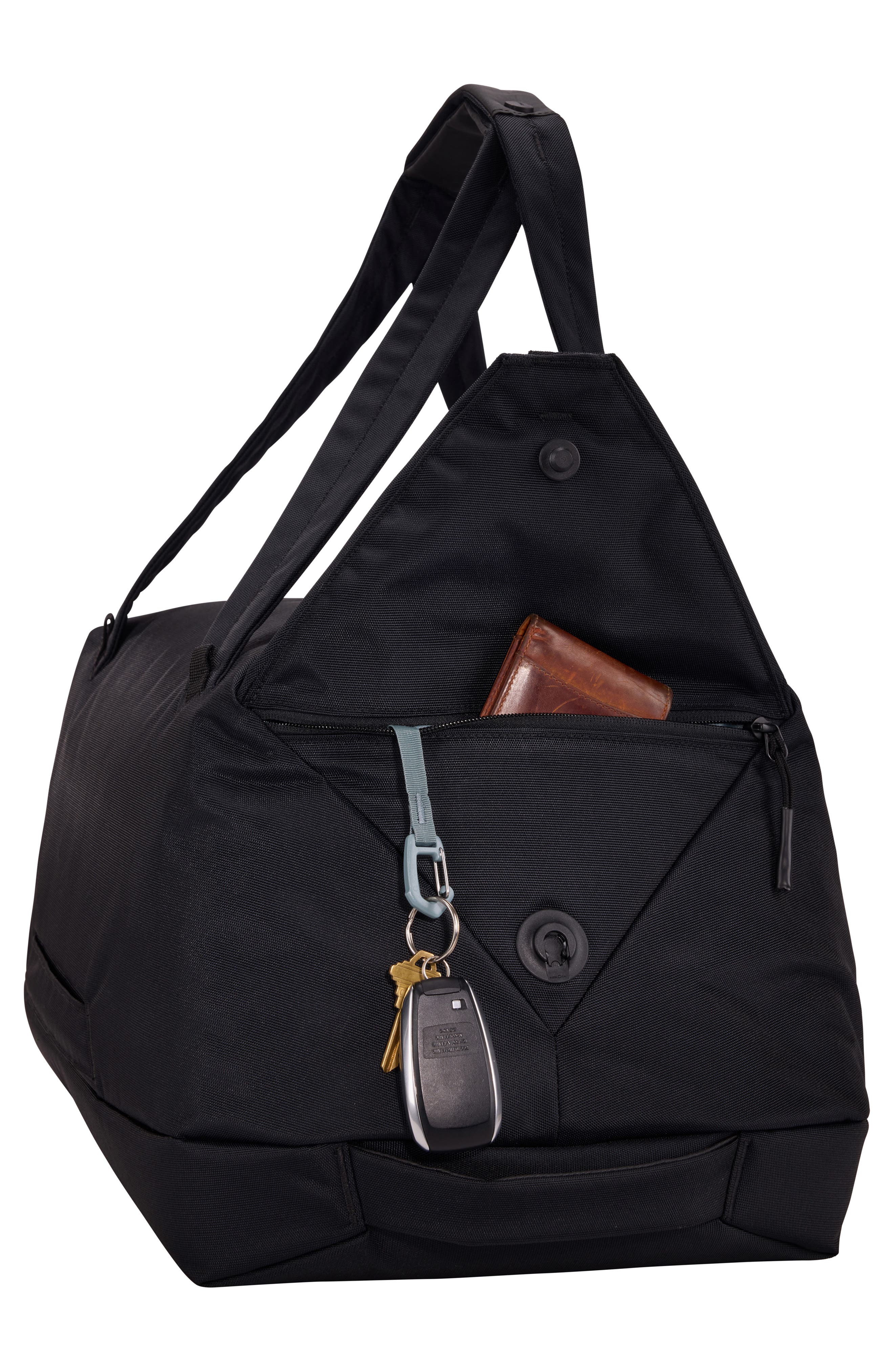 Thule Subterra 2 Water Resistant Duffel Bag, Alternate, color, Black