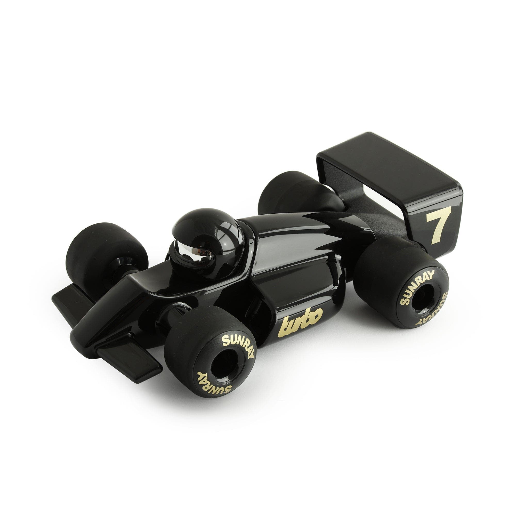 Glossy deep jet Black