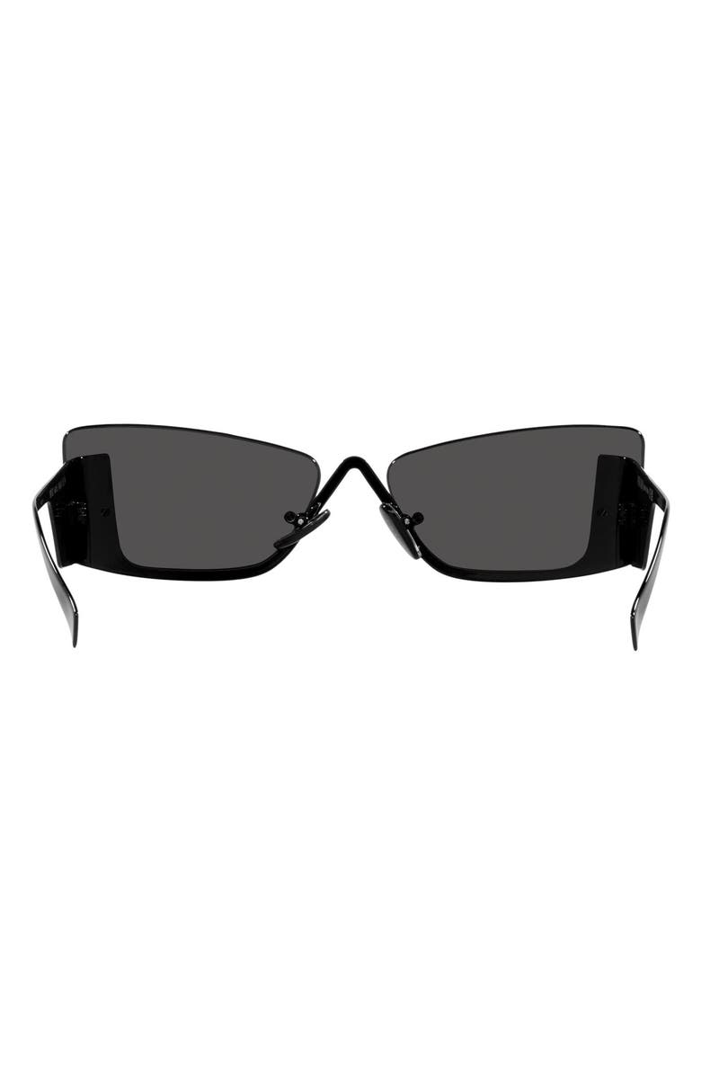 Prada 57mm Rectangular Sunglasses, Alternate, color, 