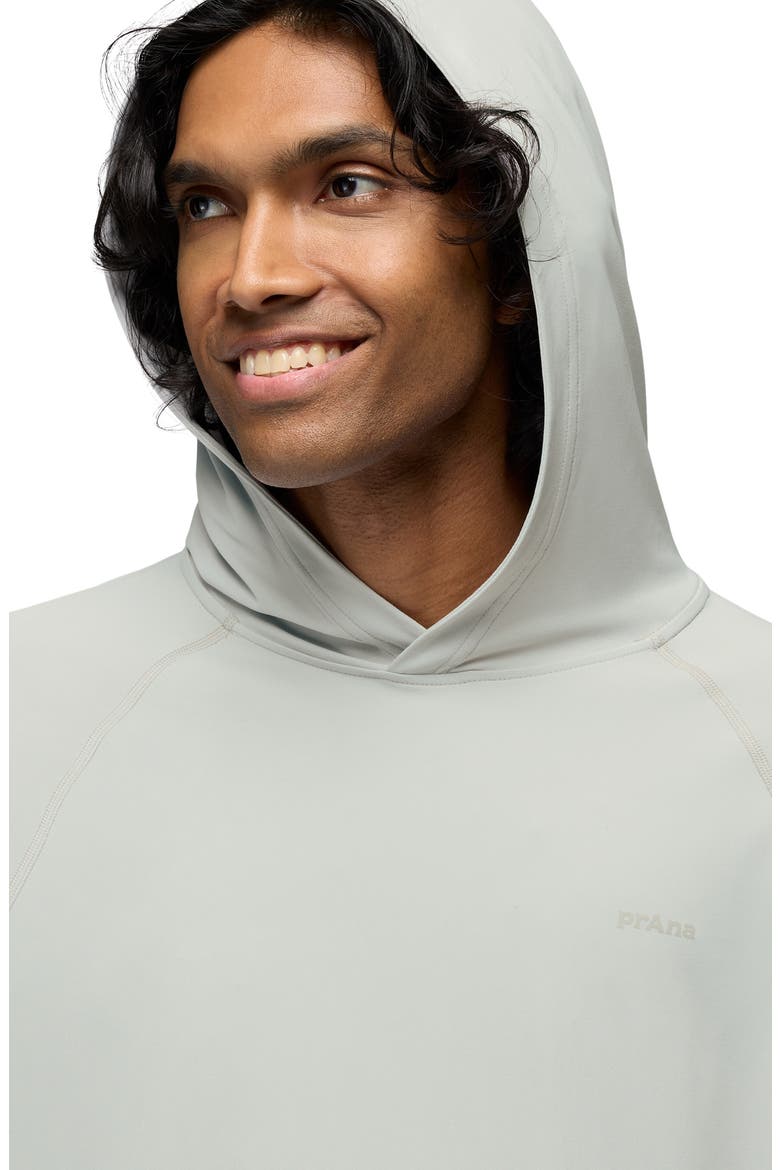 Sol Shade Long Sleeve Performance Hoodie, Alternate, color, RIVER ROCK