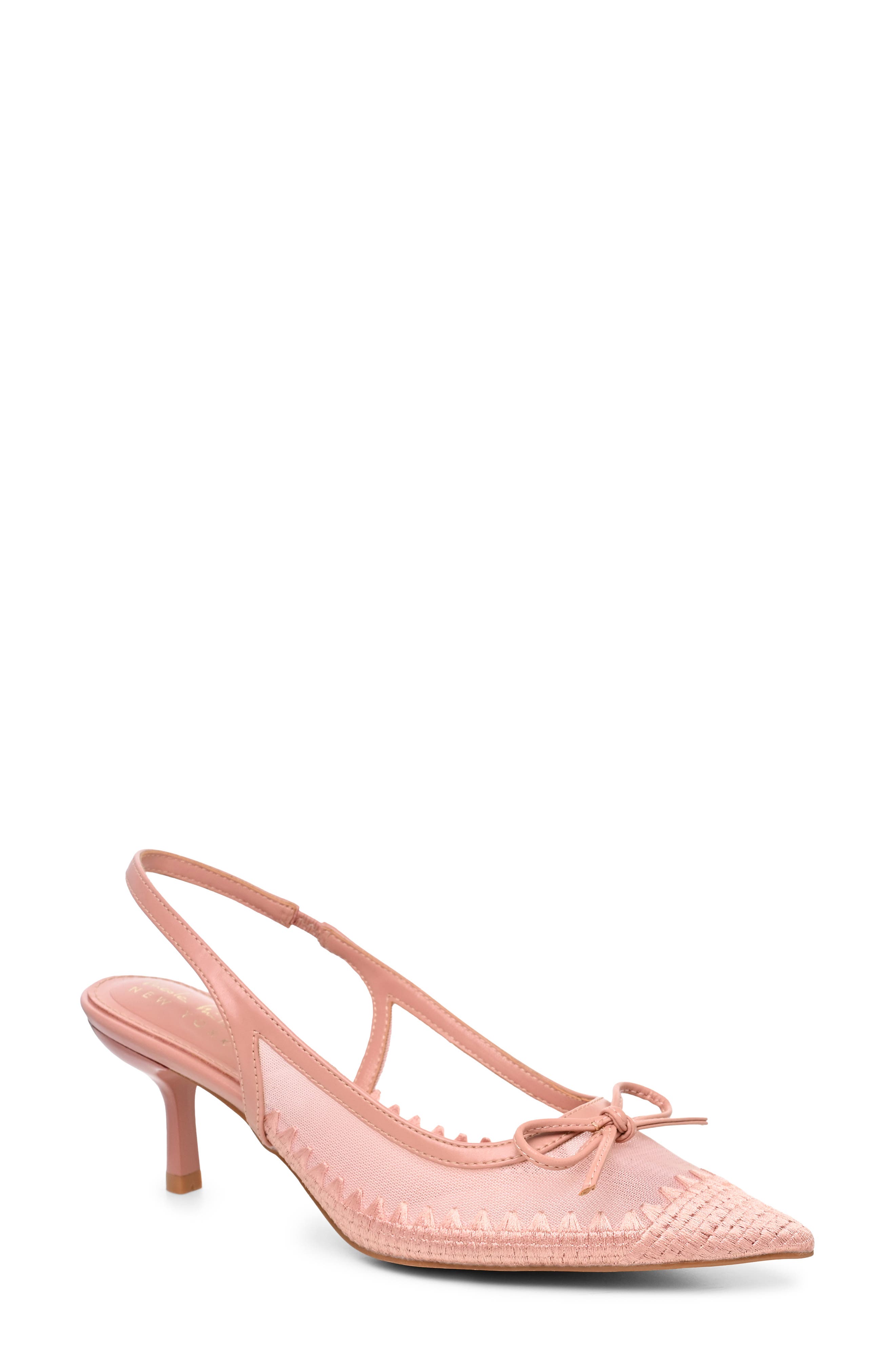 Pointed Toe Slingback Pump, Main, color, MAUVE