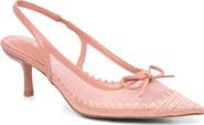 Nicole Miller Pointed Toe Slingback Pump