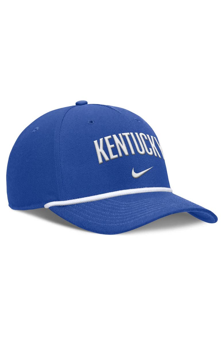 Men's Nike Royal Kentucky Wildcats Rise Campus Adjustable Hat, Alternate, color, Royal