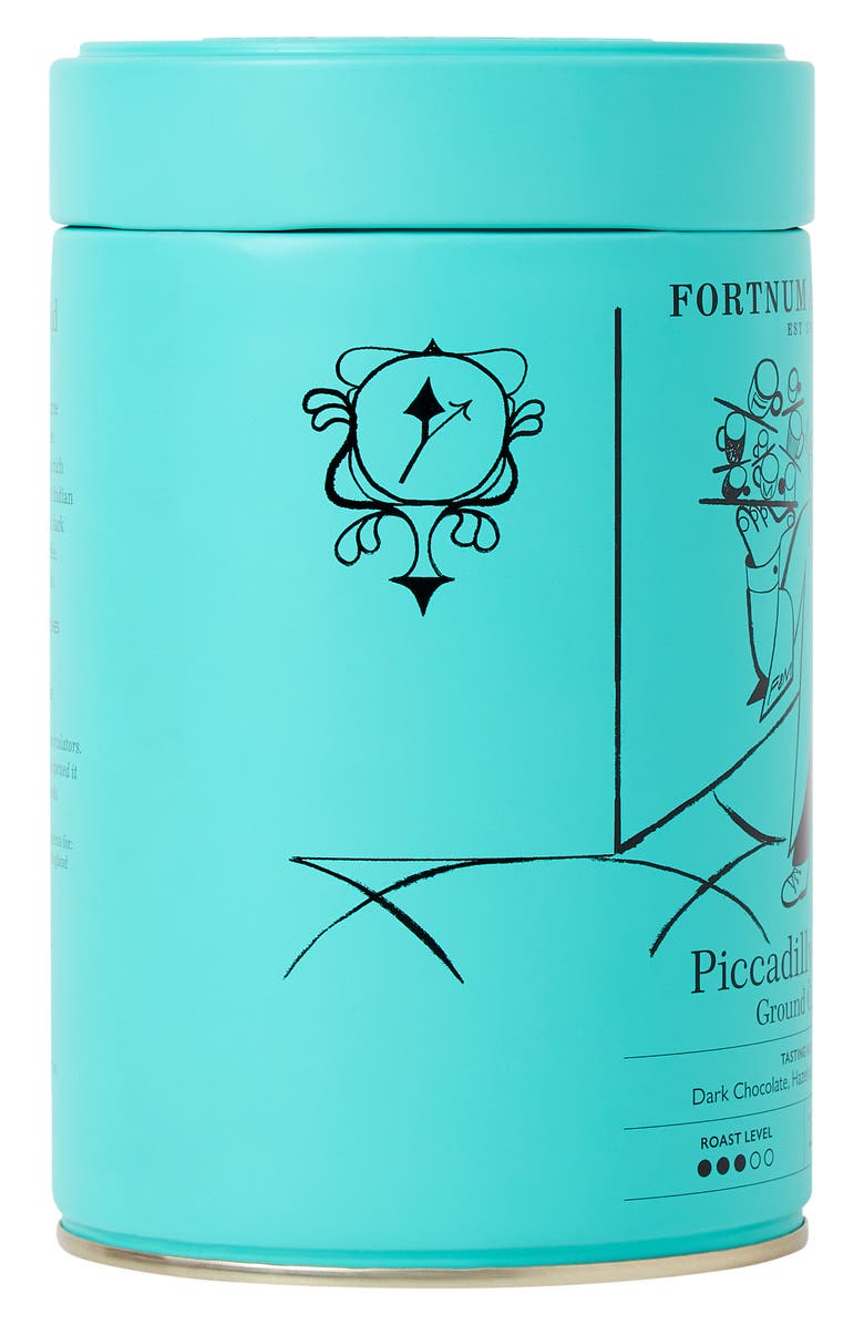 Fortnum & Mason Picadilly Blend Ground Coffee Tin, Alternate, color, Turqouise
