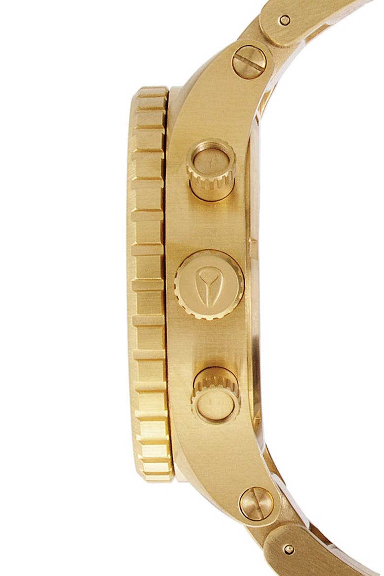 'The 42-20 Chrono' Watch, 42mm, Alternate, color, GOLD