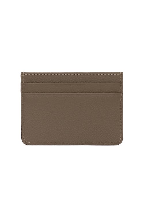 Gorski Leather Card Holder In Brown