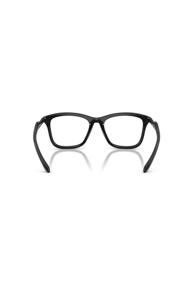 53mm Square optical glasses, Alternate, color, Black
