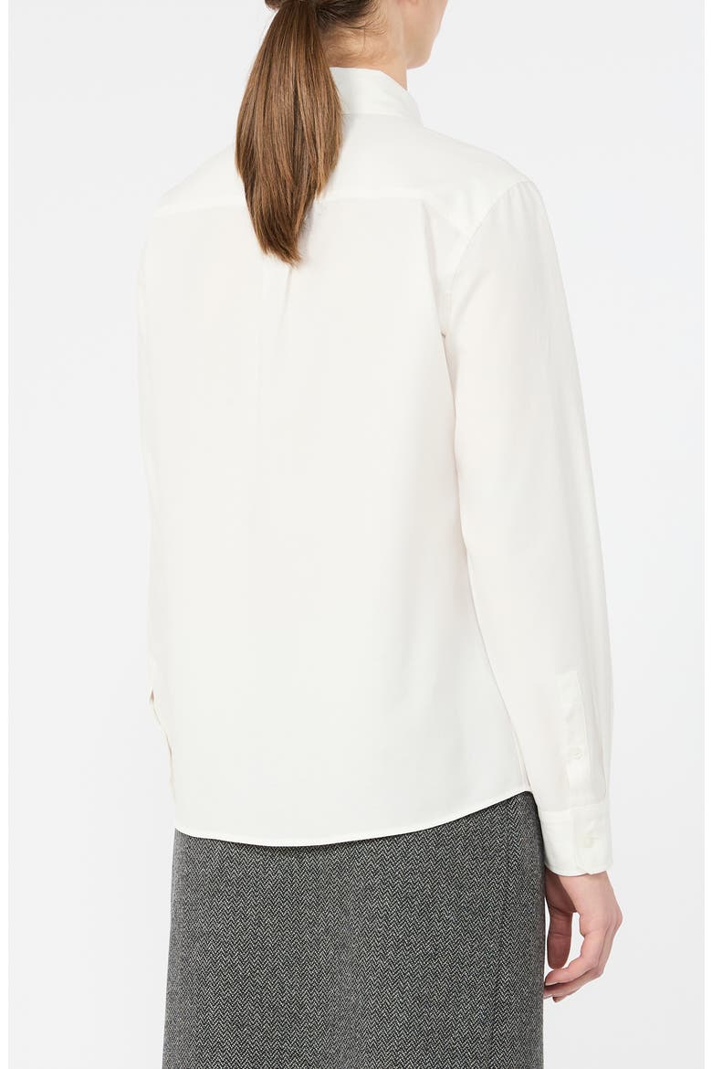 Cobalto Cotton Button Shirt, Alternate, color, WHITE