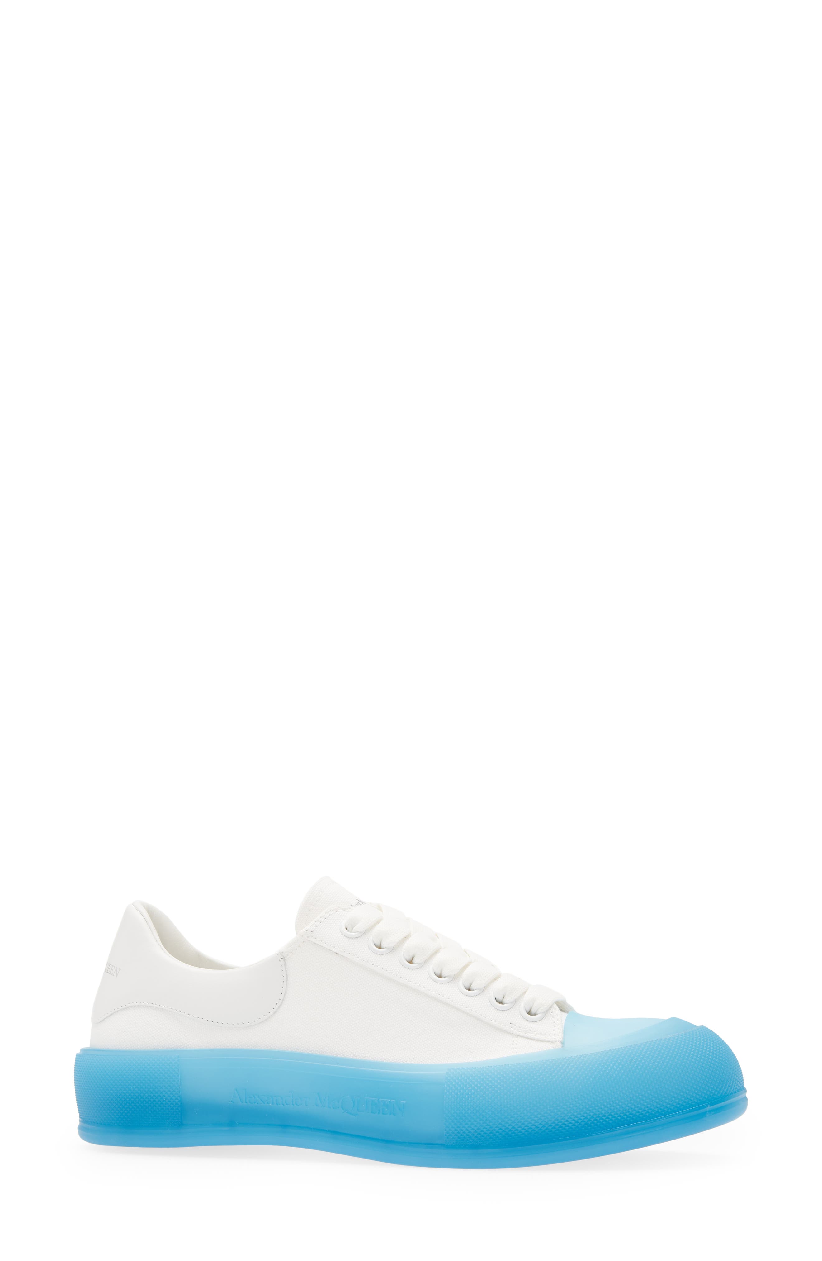 McQueen Alexander McQueen Deck Plimsoll Sneaker, Alternate, color, 
