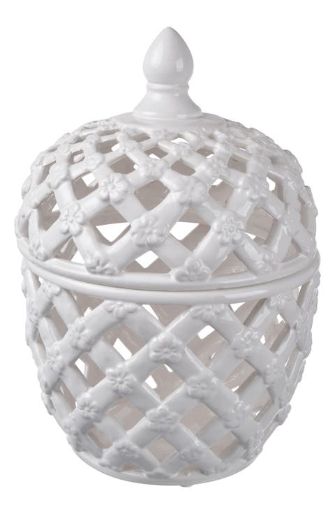 Ceramic Lattice Jar