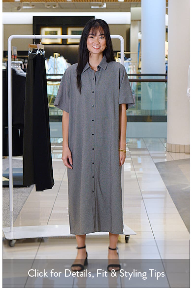 Classic Collar Check Shirtdress video