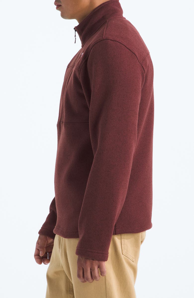 The North Face Gordon Lyons Half Zip Fleece Pullover, Alternate, color, Sumac Heather