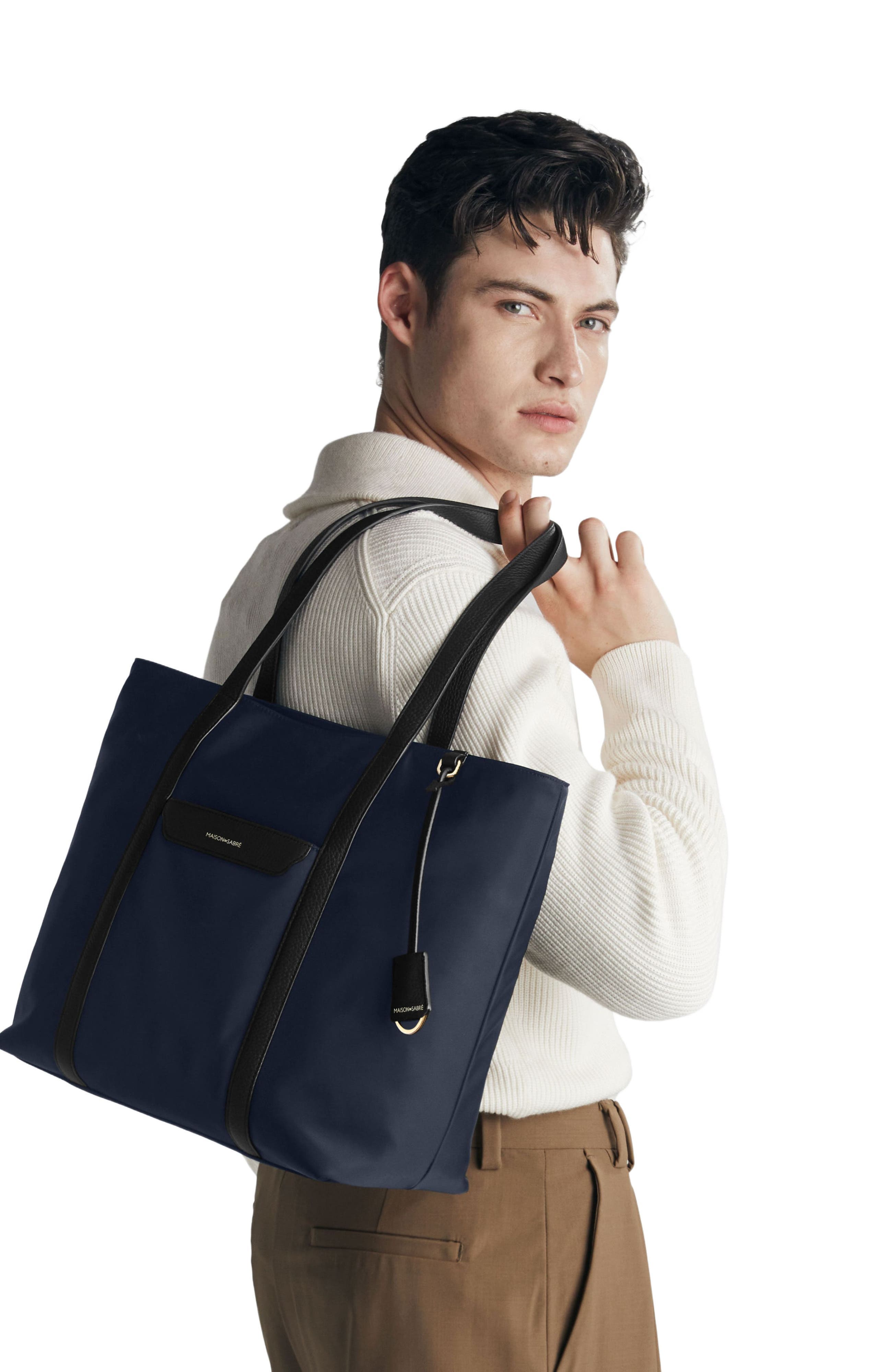 MAISON de SABRÉ Nylon Tote, Alternate, color, 