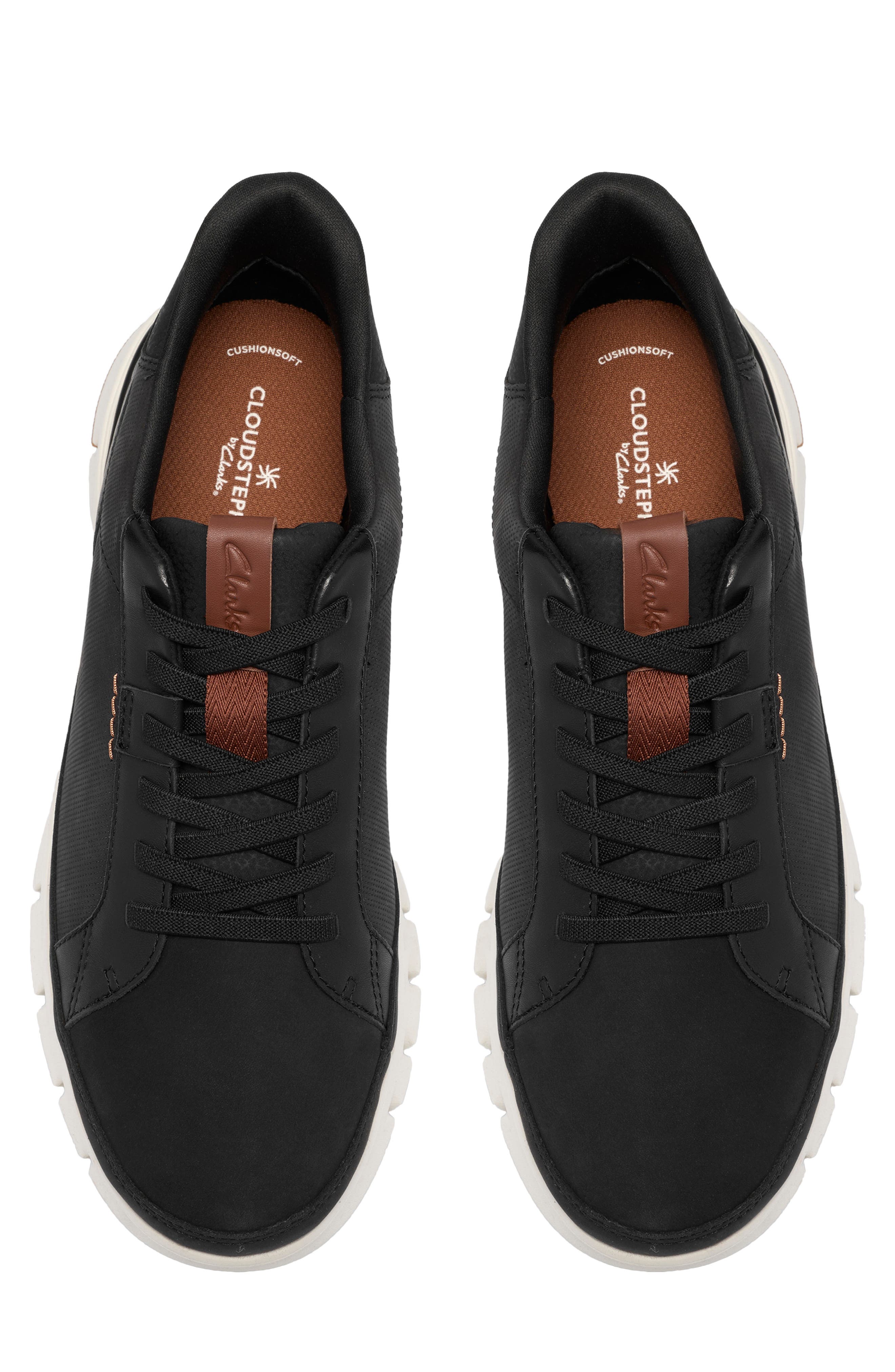 Step365 Lace Sneaker, Alternate, color, BLACK NUBUCK