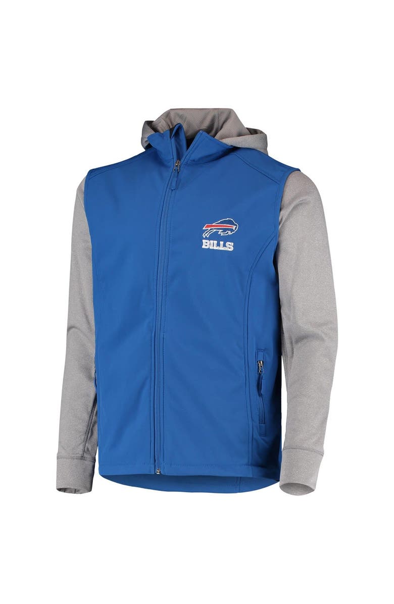 DUNBROOKE Men's Dunbrooke Royal/Gray Buffalo Bills Alpha Full-Zip Jacket, Alternate, color, Royal