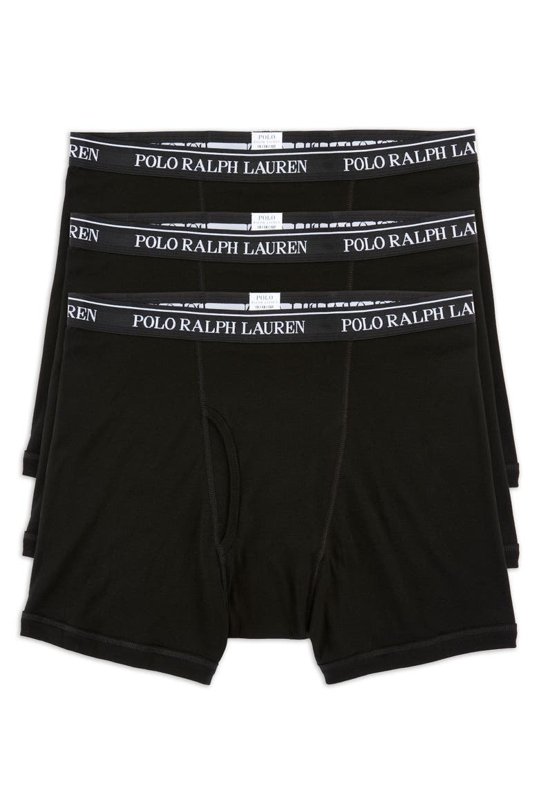 3-pk Boxer Briefs, Main, color, BLACK