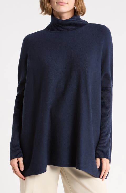 Oversized Boxy Turtleneck