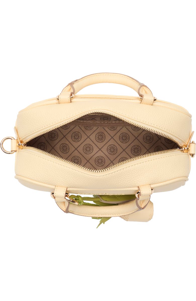Nanette Lepore Pineapple Charm Crossbody Satchel, Alternate, color, Panna Cotta