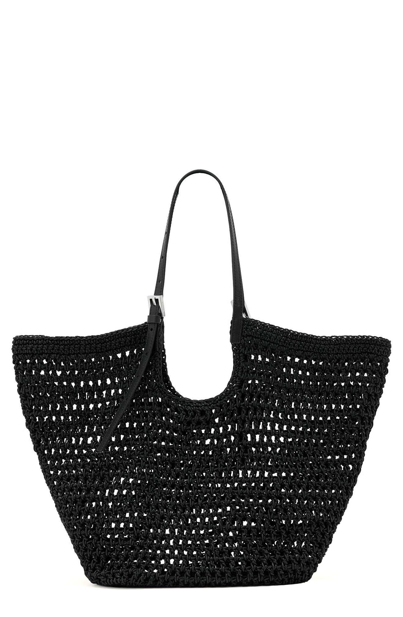 AllSaints Ara Cotton Tote, Main, color, 