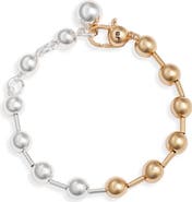 JENNY BIRD Celeste Faux Pearl & Bead Bracelet