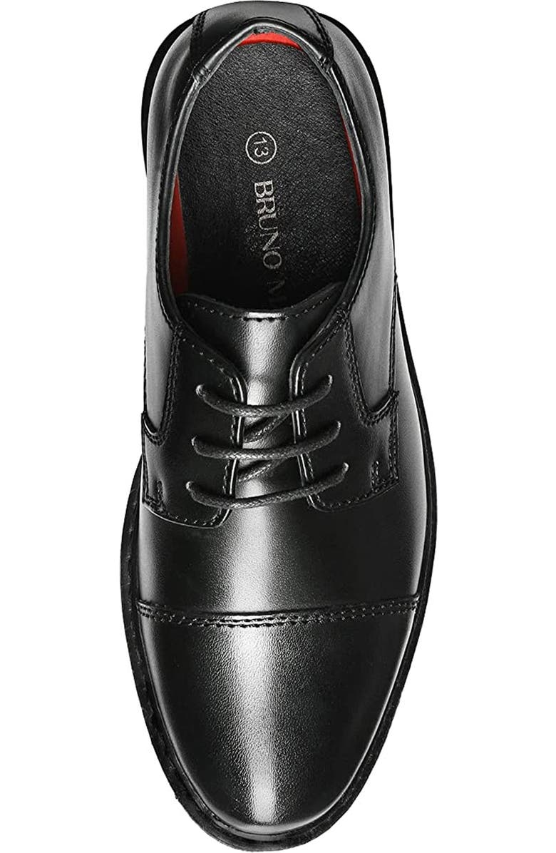 BRUNO MARC Kids' Cap Toe Derby, Alternate, color,