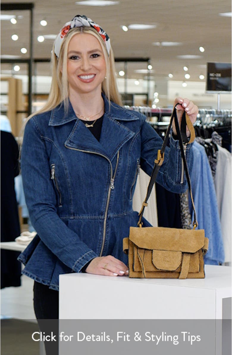 Mini Ursa Suede Crossbody Bag, sales video thumbnail