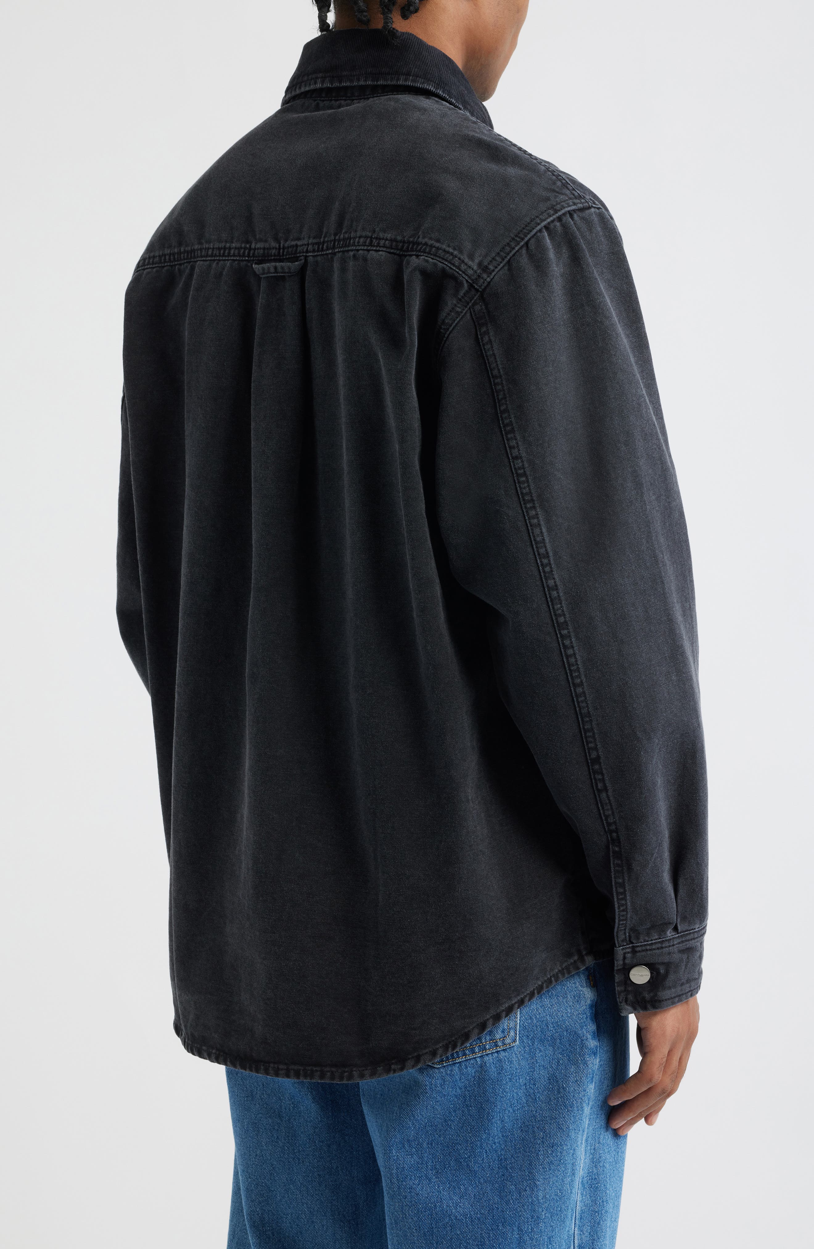 Mitch Cotton Canvas Shirt Jacket - image 2