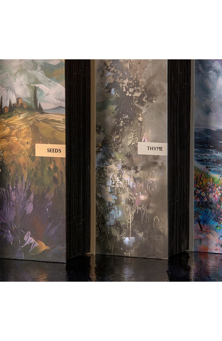 Vila Hermanos Vila Organic Gift Set Candle, Alternate, color, Scent Cards Green Thyme