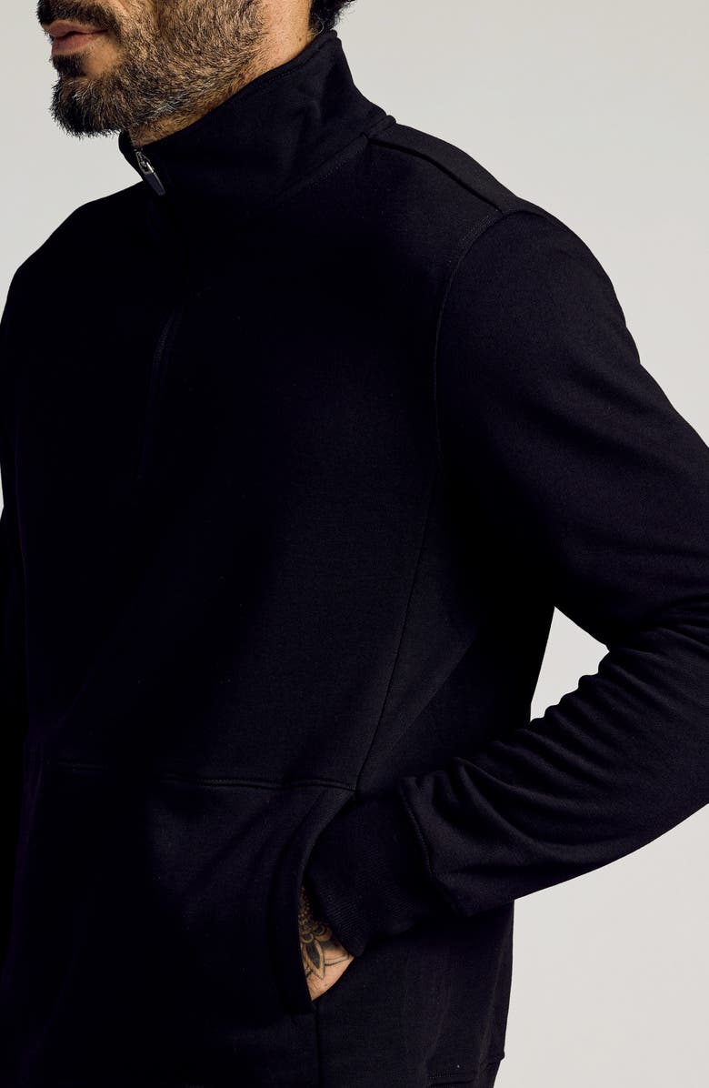 True Classic Fleece Quarter Zip Sweatshirt, Alternate, color,