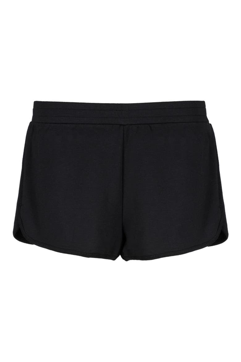 The Terry Women's Lounge Shorts, Main, color, JET BLACK