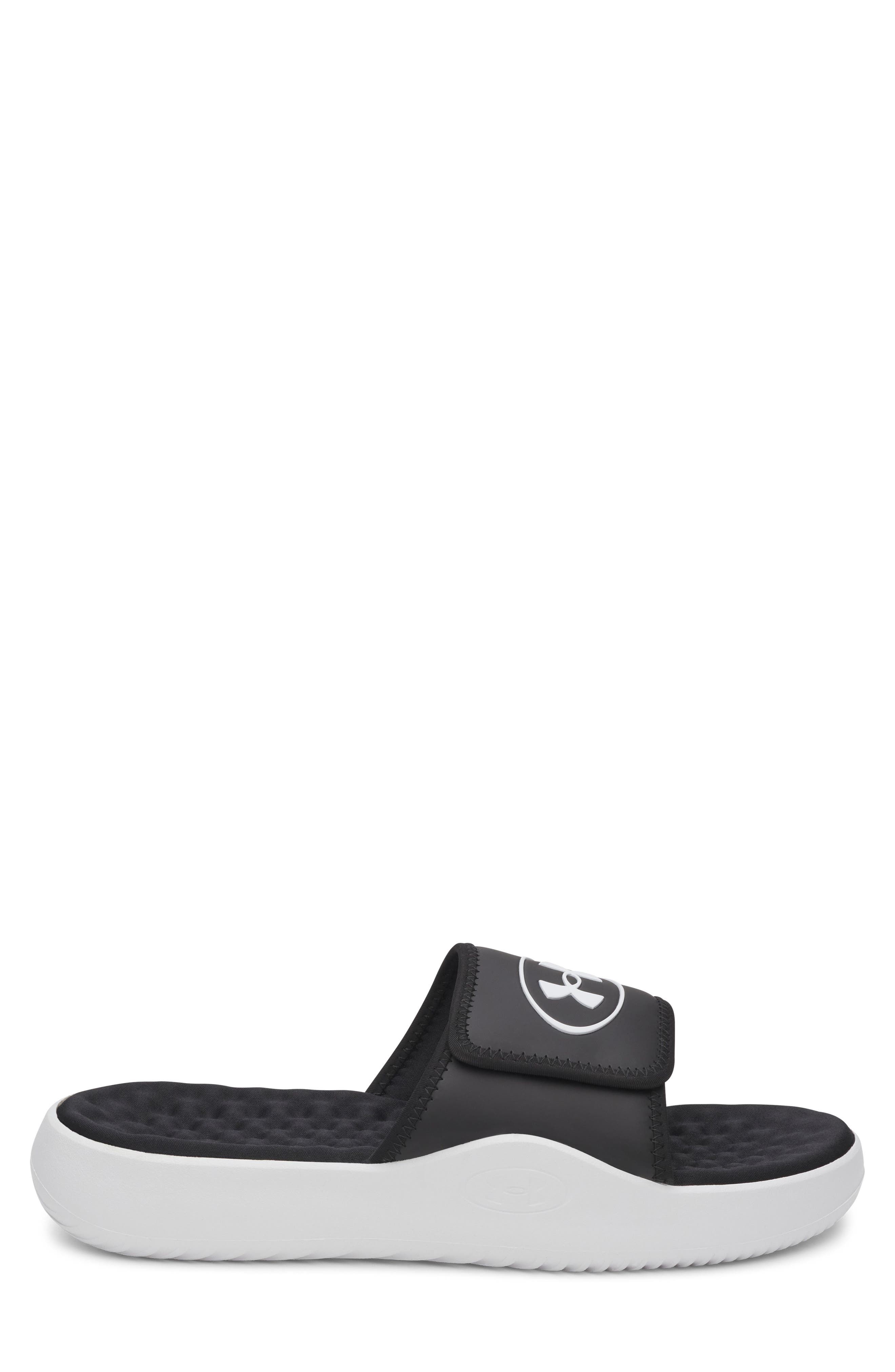 Ignite Pro 8 Slide Sandal, Alternate, color, BLACK/ WHITE