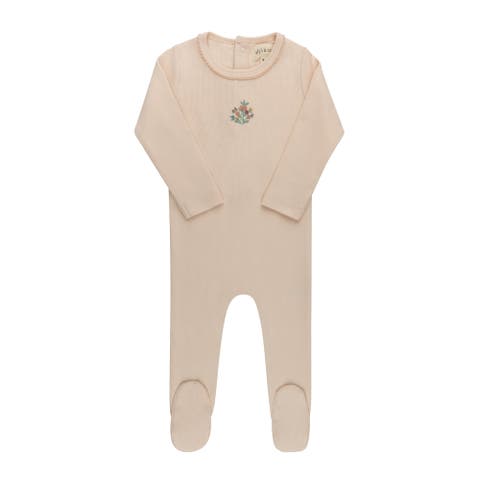 Embroidered Collar Collection - Footie (Baby)