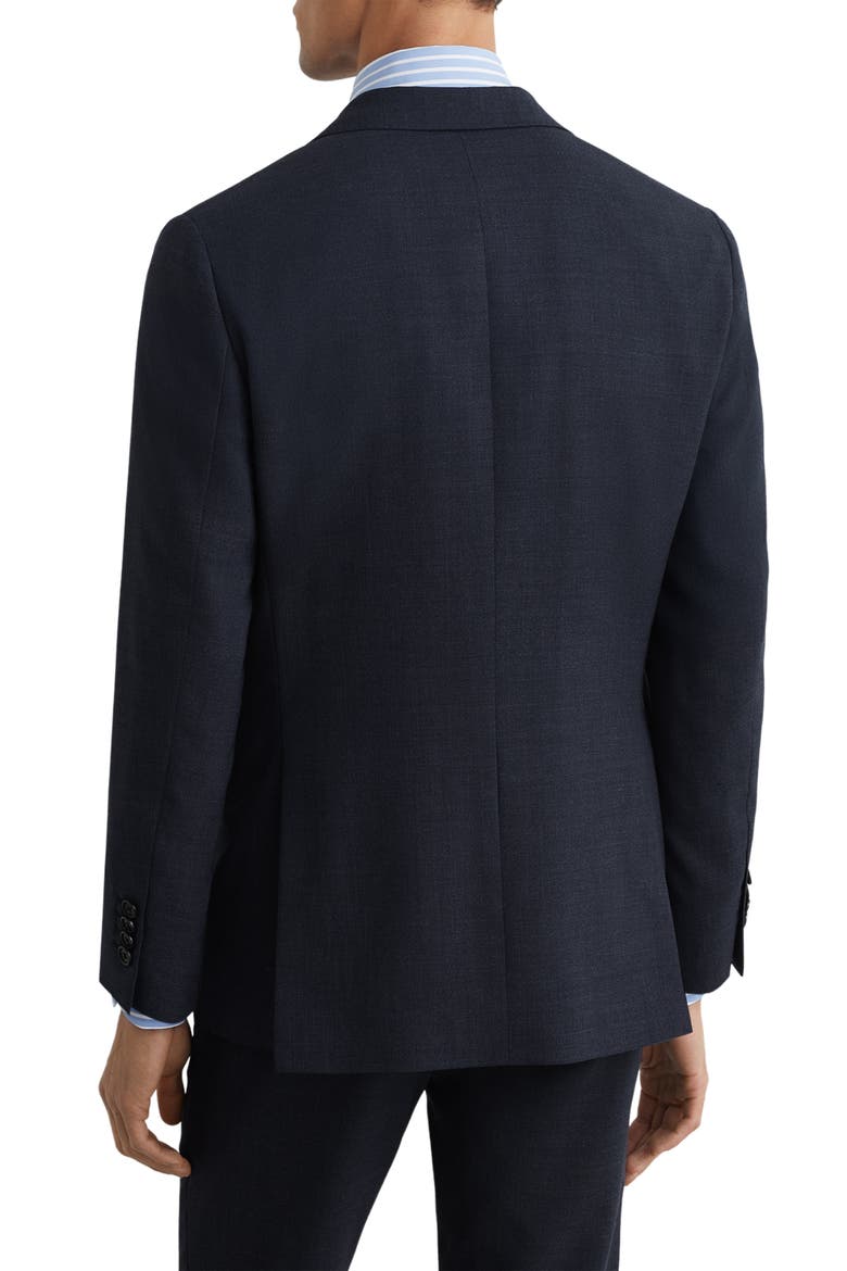 Fibre Wool Blazer, Alternate, color, AIRFORCE BLUE