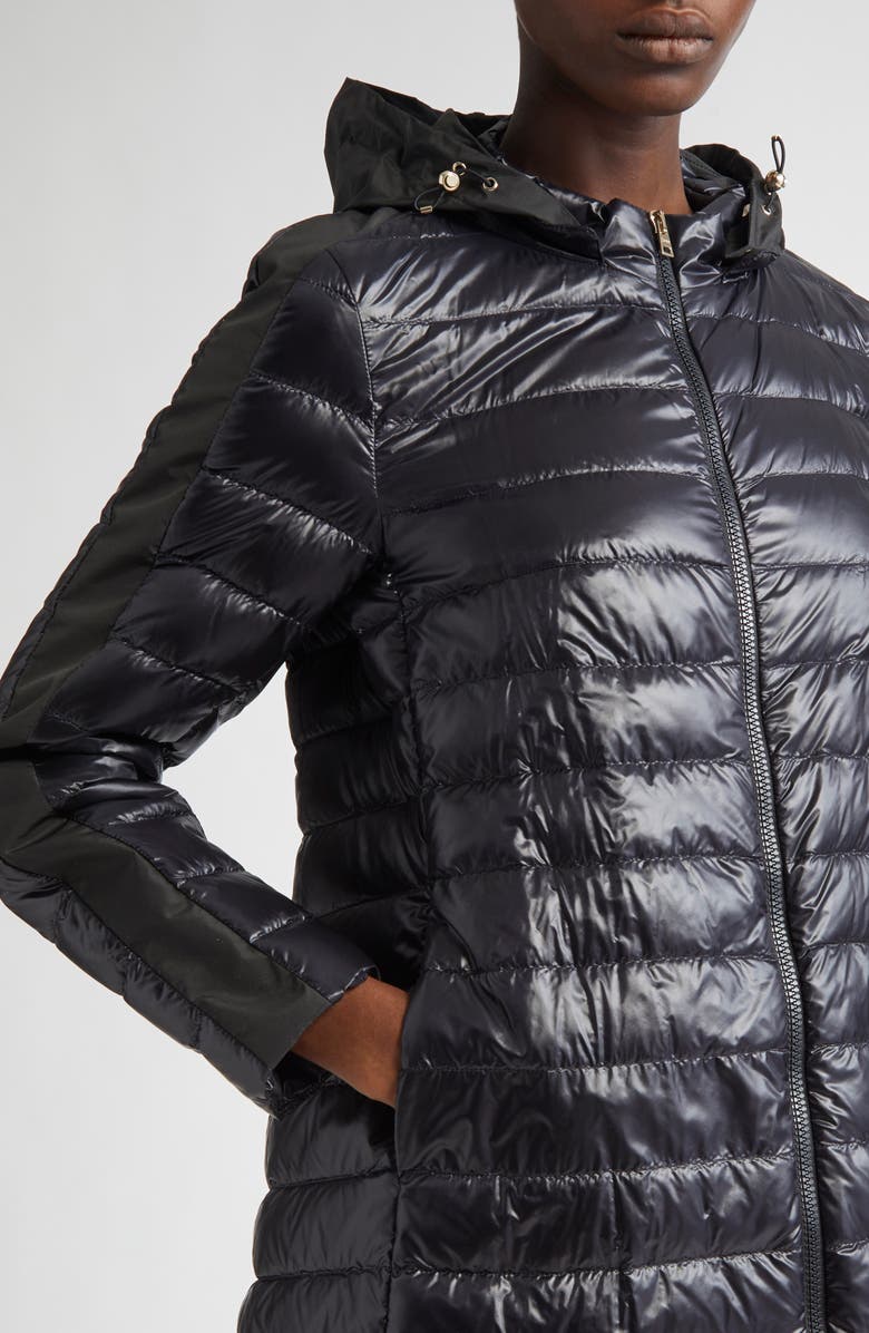 Herno Hooded Ultralight Nylon Down Jacket, Alternate, color,