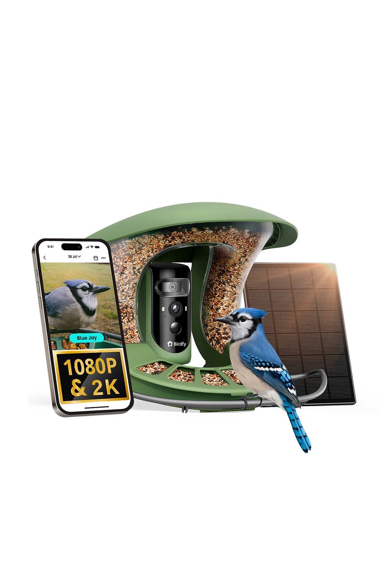 Feeder 2 Pro-Lite Solar Bird Feeder, Alternate, color, NO COLOR