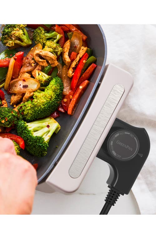 Greenpan Advanced Electric 7-quart Skillet In Neutral