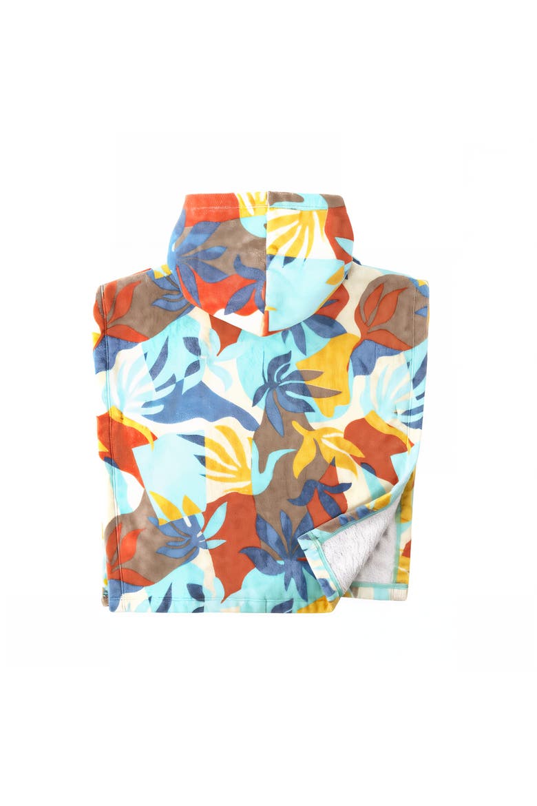 Kids Hooded Beach Poncho, Alternate, color, Beach Picasso