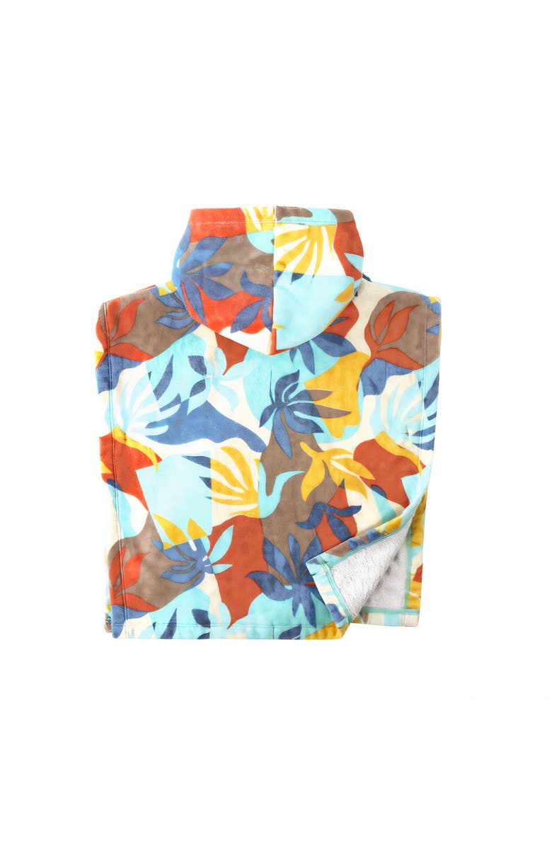 UV Skinz Kids Hooded Beach Poncho, Alternate, color, Beach Picasso