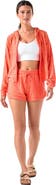 Tavi Palm Terry Zip Hoodie