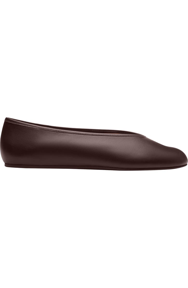 COACH Houston Ballet Flat, Alternate, color, Maple