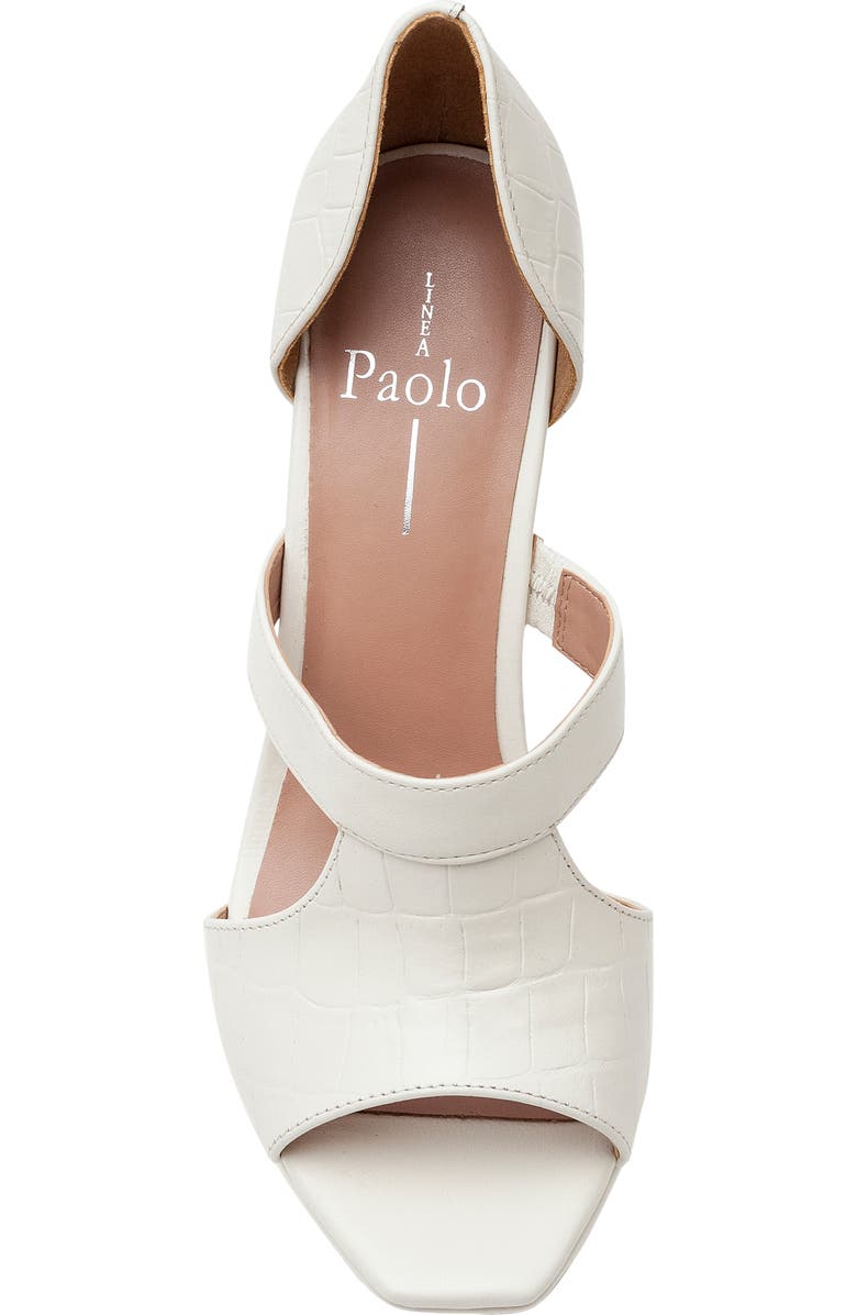 Linea Paolo Ileana Platform Sandal, Alternate, color, White