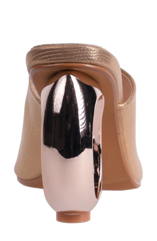 Ninety Union Jloo Slide Pump In Gold