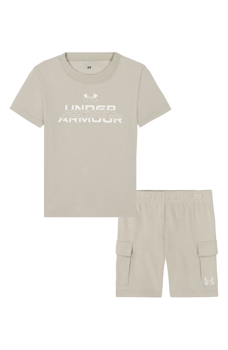 Under Armour Kids' Crew Tee & Cargo Shorts, Main, color,