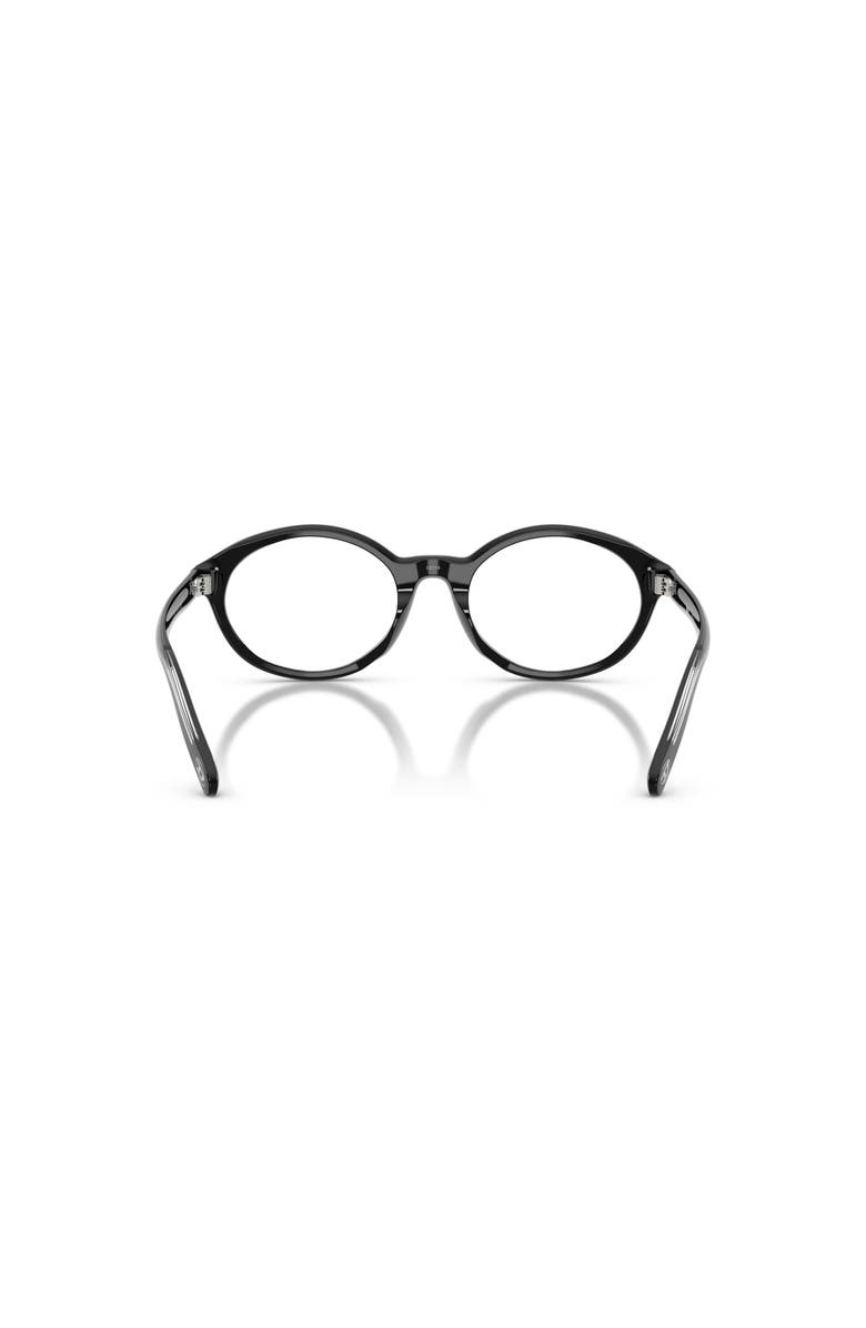 DIESEL<sup>®</sup> 50mm Oval optical glasses, Alternate, color, Black