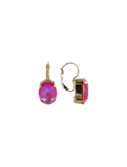 LOTT.gioielli CE SW Oval Stone Hook M - Fuchsia